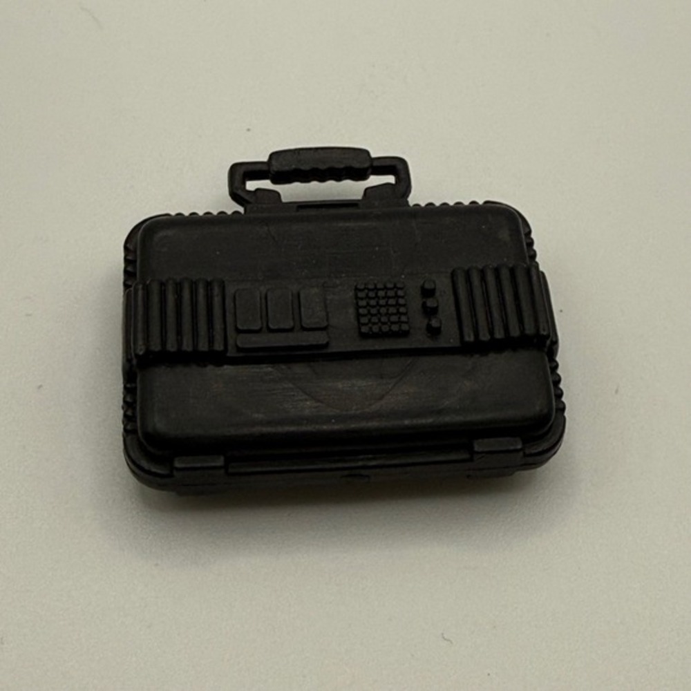 Vintage 1991 GIJOE ARAH G.I. Joe‎ SALVO Black Briefcase Suitcase Accessory